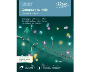 Micro LED Compact x 480 Soft Multi/Silver 1800cm - image 5