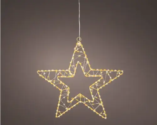 Micro LED Star Gold/Classic Warm 38cm - image 1
