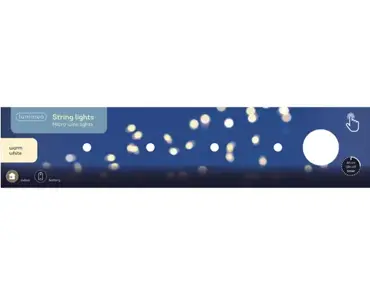 Micro Led W/W Silver 100L BO Indoor - image 4