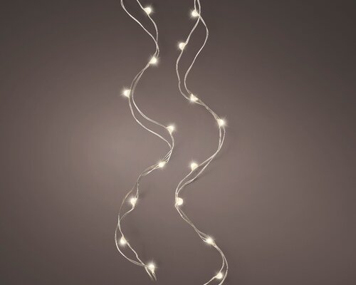 Micro LED Warm White/SIlver x 100L BO indoor - image 1