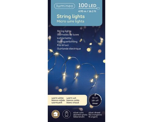 Micro LED Warm White/SIlver x 100L BO indoor - image 5