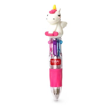 Mini 4-Colour Ballpoint Pen Unicorn - image 1