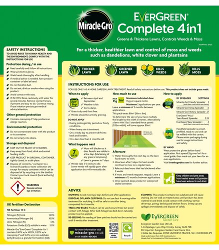 Miracle-Gro Complete 4in1 Lawn 80m2 - image 2