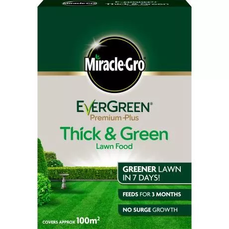 Miracle-Gro Premium-Plus Thick & Green Lawn Food (100sqm)