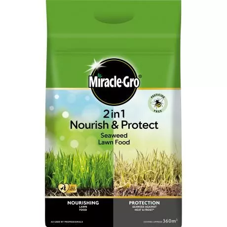 Miracle-Gro N&P Seaweed Lawn Food 360m2 - image 1