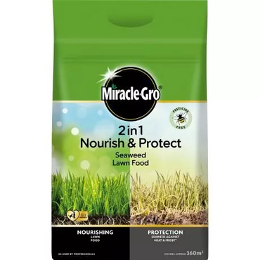 Miracle-Gro N&P Seaweed Lawn Food 360m2 - image 1