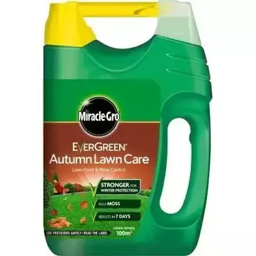 Mircacle Gro Evergreen Autumn Lawn Care with Spreader (100sqm)