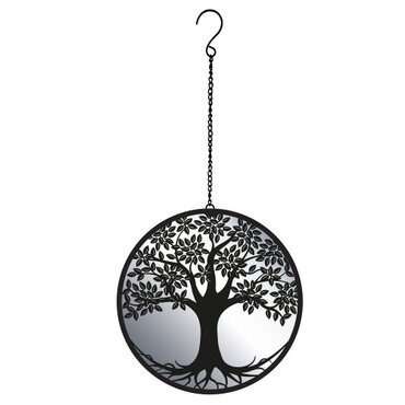 Mirror Silhouette Tree Of Life 23cm