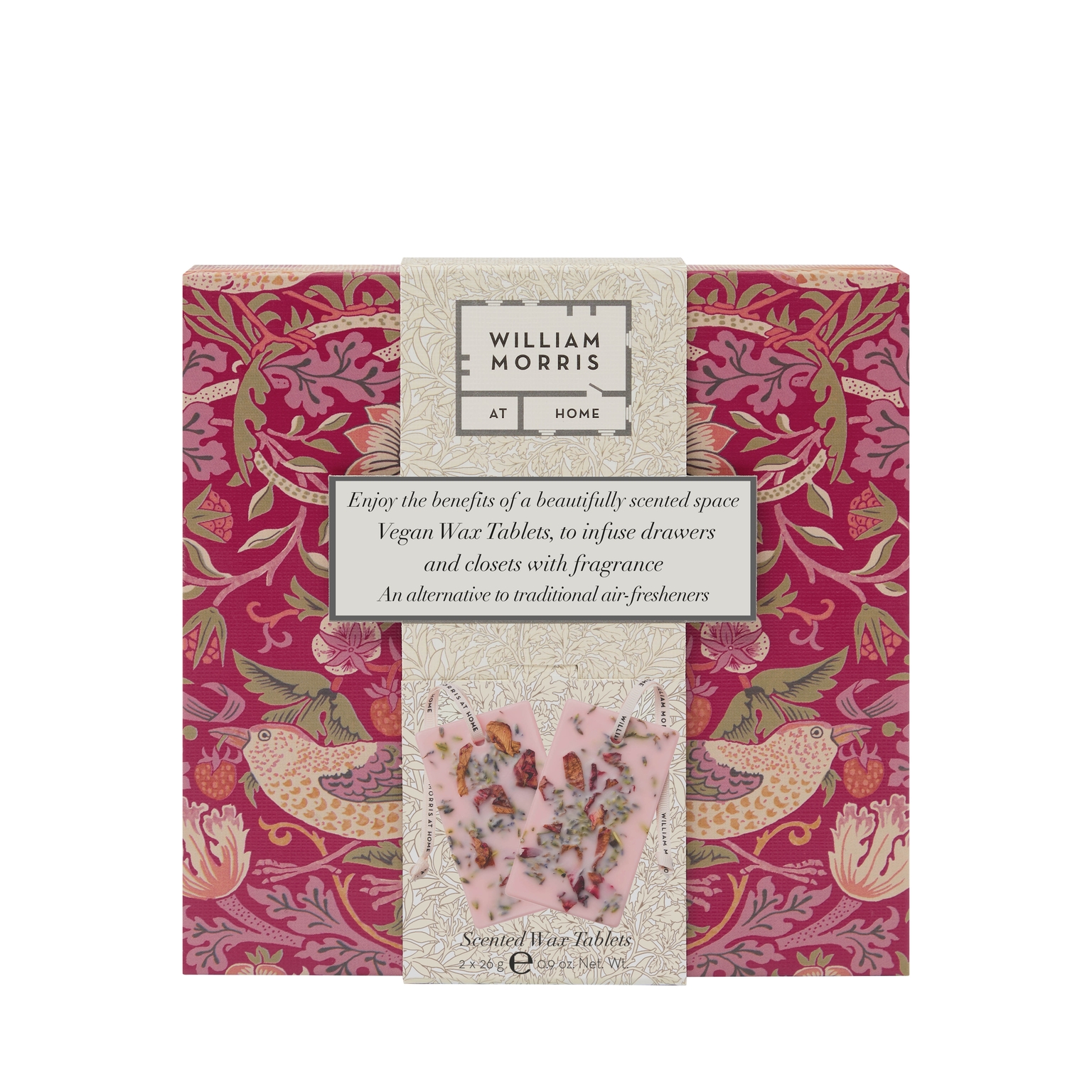Moris Tablet Morris At Home Strawberry Thief Scented Wax Tablets - Stewarts Garden ...