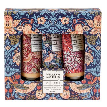 Morris At Home Strawberry Thief  Three Hand Creams, 3 x 30ml - image 1