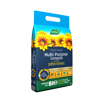 Multi Purpose + John Innes Peat Free Compost 10L