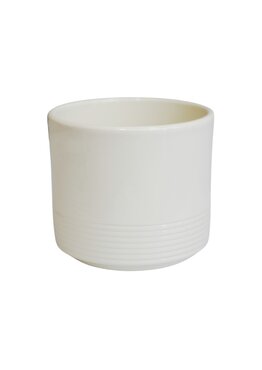 Munich Gloss Indoor Planter (Cream)