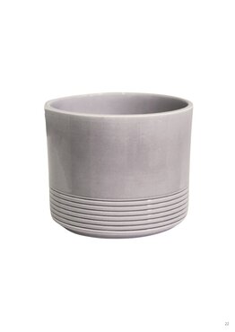 Munich Gloss Indoor Planter (Grey)