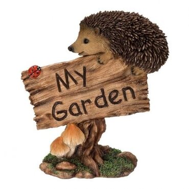 My Garden Sign Hedgehog