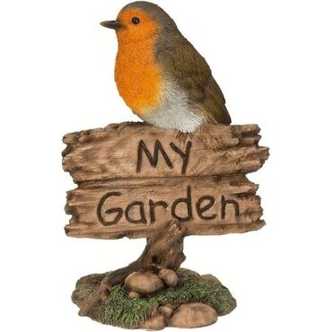 My Garden Sign Robin
