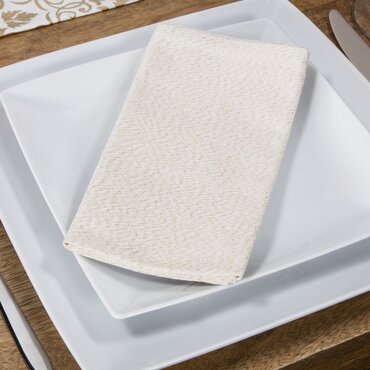 Napkins Gold Glitter Set of 4 - image 1