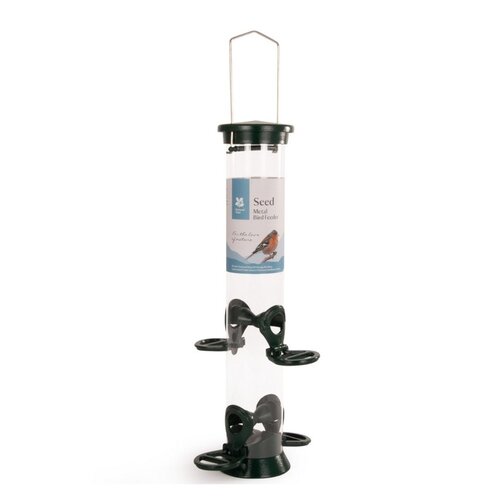 National Trust 4 Port Metal Seed Feeder - image 1