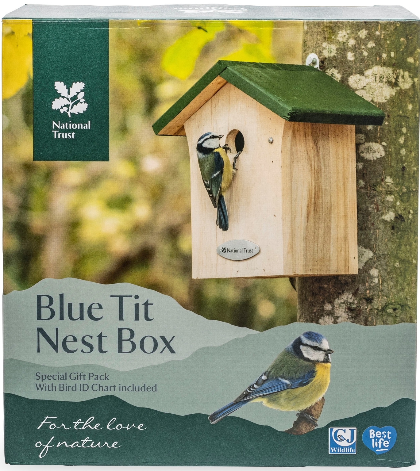 Blue tit bird box sales