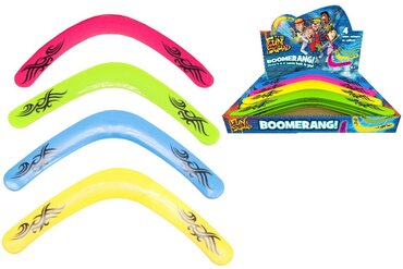 Neon Colour Boomerang Summer Fun