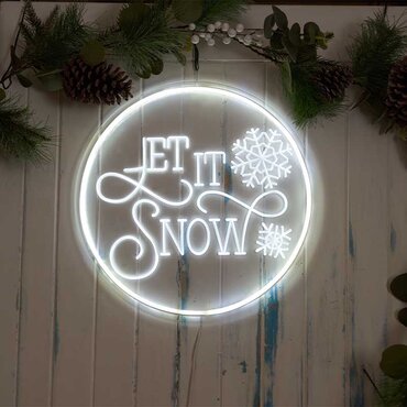 NeonEsque Let It Snow Cool White USB