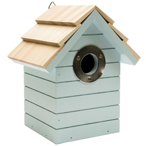 Nest Box Beach Hut Pale Blue