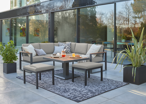New Forest Aluminium Mini Corner Black/Stone - image 1