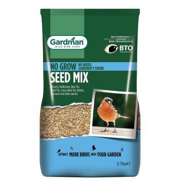 buy gardman no grow bird food seed mix 12.75kg