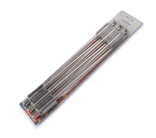 Norfolk Grills Stainless Steel Skewers (Pack of 6) - image 2