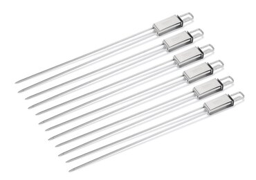 Norfolk Grills Stainless Steel Skewers (Pack of 6) - image 1