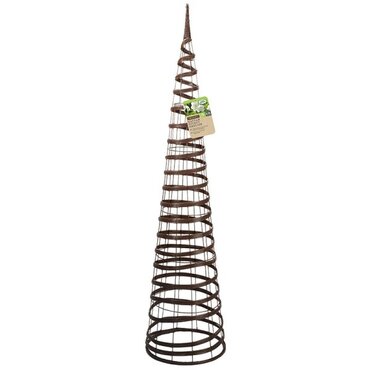 Obelisk Faux Rattan Chestnut 1.5m - image 1