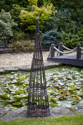 Obelisk Willow Banded 120cm