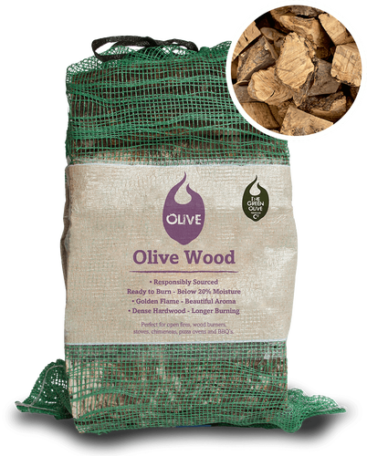 Olive Firewood Net Bag