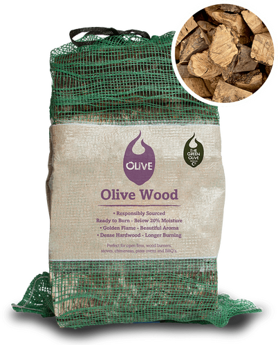 Olive Firewood Net Bag 18L