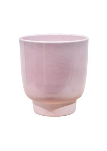 Orchid Pink Gloss Planter 13cm