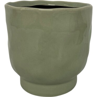 Orchid Pot Duck Egg 12cm