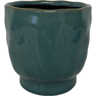 Orchid Pot Teal 12cm