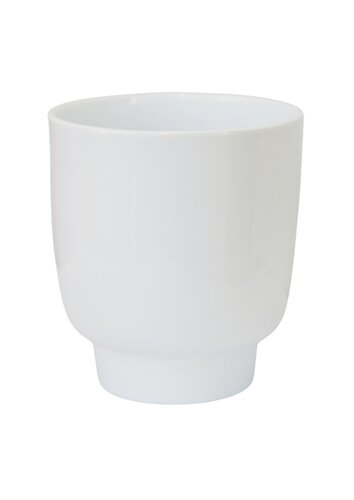 Orchid White Gloss Planter 13cm