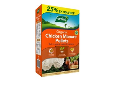 Organic Chicken Manure Pellets 2.25Kg+25% Extra Free