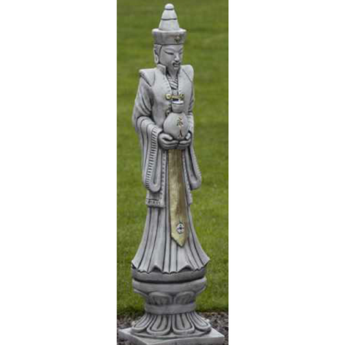 Oriental Man On Plinth Large - image 1