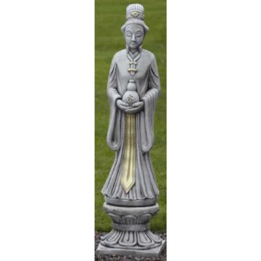 Oriental Woman On Plinth Large - image 1