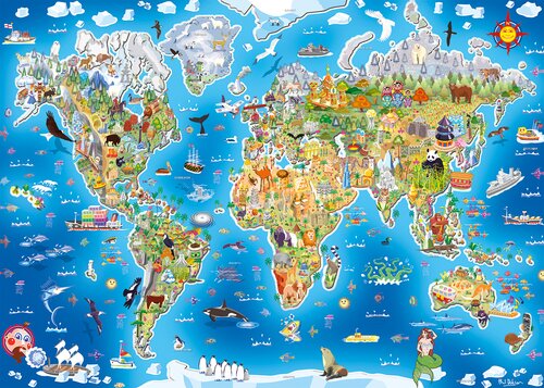 Our World Jigmap 250pc - image 2