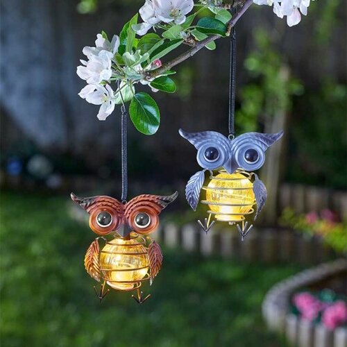 Owl Critter Solar Light - image 1