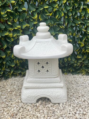 Pagoda Chinese Lge White