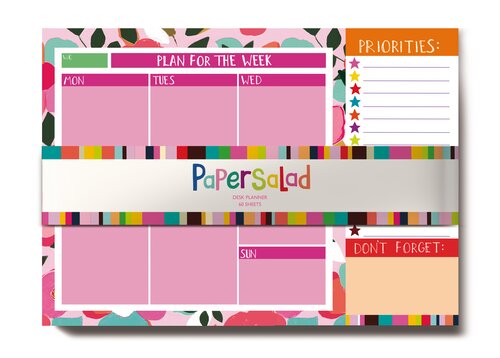 Paper Salad A4 Desk Planner