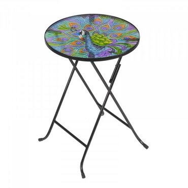 Peacock Glass Table - image 1