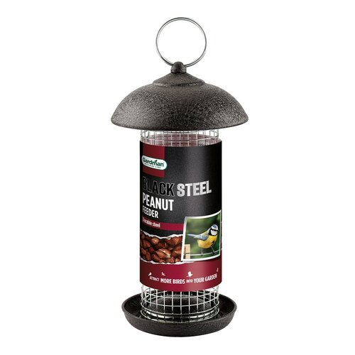 Peanut Feeder Black Steel - image 1