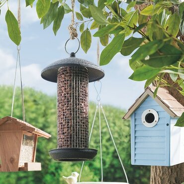 Peanut Feeder Black Steel - image 3