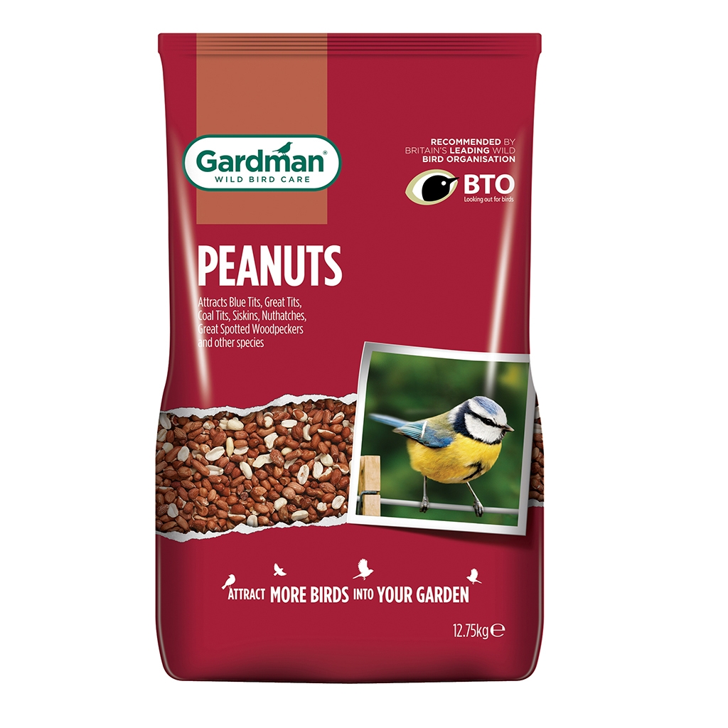 Bird Food Peanuts 12.75Kg Stewarts Garden Centre
