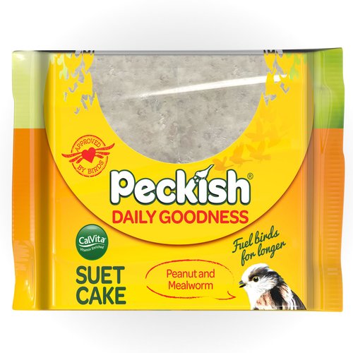Peckish Daily Goodness Mealworm Suet Cake 300g - image 1