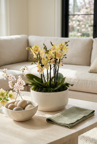 Phalaenopsis Trio in Planter 23cm - image 3